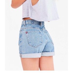 BDG highrise mom denim short vintage style XS  / S
